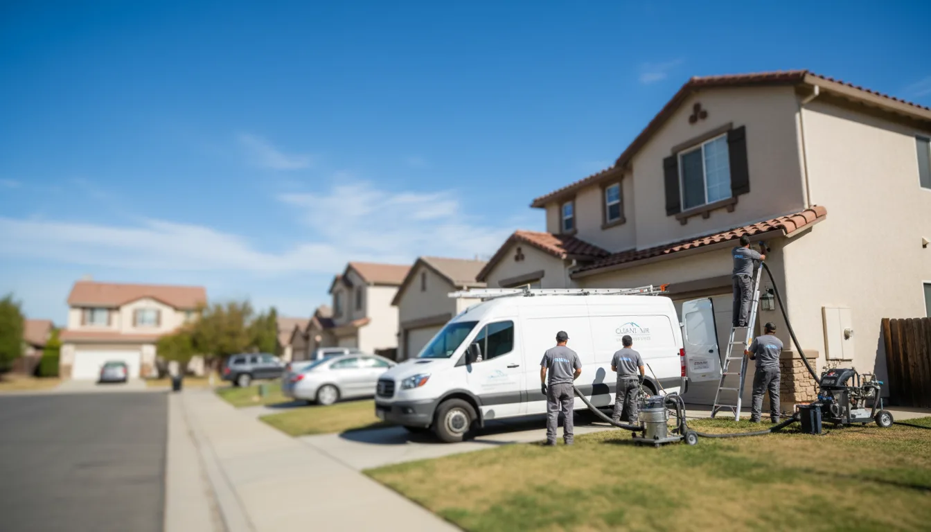 Air Duct Cleaning in Stevinson, CA near me